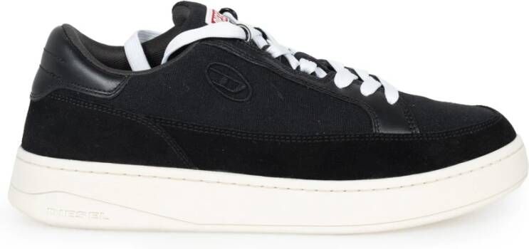 Diesel Lage Vetersneakers Black Heren