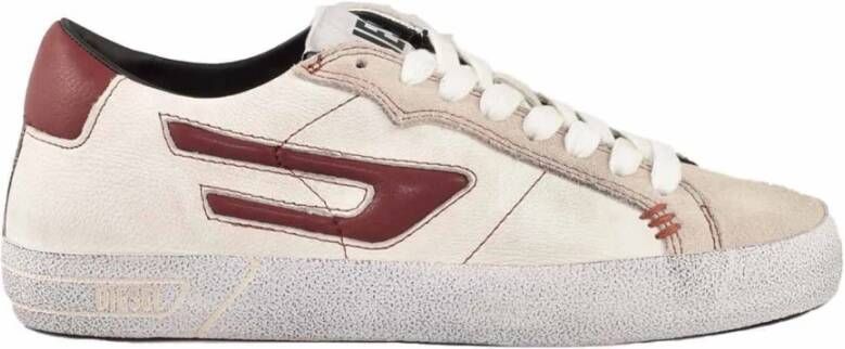 Diesel Leren Sneakers met Rubberen Zool Multicolor Dames