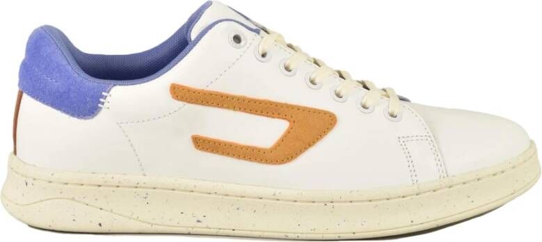 Diesel Leren Sneakers met Rubberen Zool Multicolor Heren