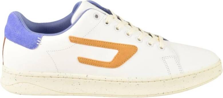 Diesel Leren Sneakers met Rubberen Zool Multicolor Heren