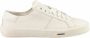 Diesel Leren Sneakers met Rubberen Zool White Dames - Thumbnail 1