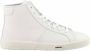 Diesel Leren Sneakers met Rubberen Zool White Heren - Thumbnail 1