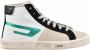 Diesel Leren Sneakers met Rubberen Zool White Heren - Thumbnail 3