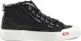 Diesel S-Athos Mid Destroyed gauze and denim high-top sneakers Black Heren - Thumbnail 1