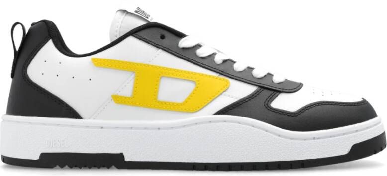 Diesel S-Ukiyo V2 Low-top sneakers in leather and nylon Multicolor Heren