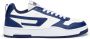 Diesel S-Ukiyo V2 Low-top sneakers with D branding Blue Heren - Thumbnail 7