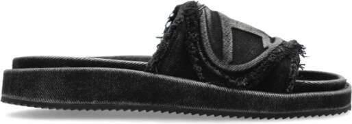 Diesel Slides Sa-Slide Black Dames