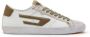 Diesel Witte Leren Sneakers met Veters Multicolor Heren - Thumbnail 1