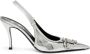 Diesel Spiegelende Slingback met Oval-D Logo Gray Dames - Thumbnail 1