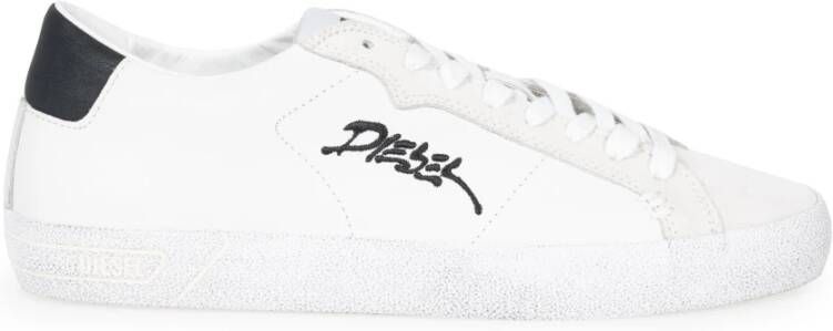 Diesel Stijlvolle lage top sneakers White Heren