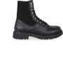 Diesel Stijlvolle Veterschoenen Werklaarzen Black Dames - Thumbnail 3