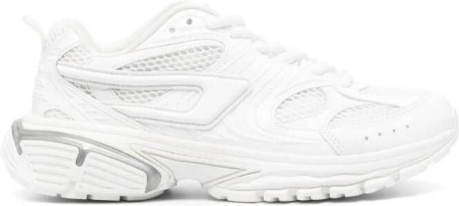 Diesel Witte Pro-X1 Sneakers met Paneeldesign White Dames