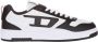 Diesel Zwart Wit Lage Trainers Mannen Black Heren - Thumbnail 3