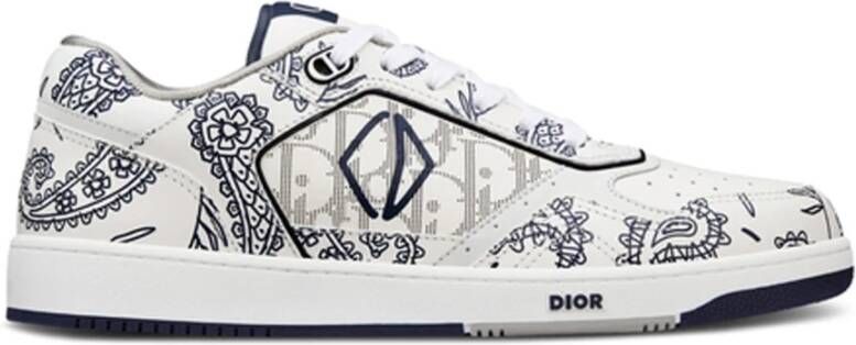 Dior Leren sneakers met iconisch logo Multicolor Heren