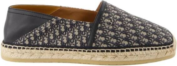 Dior Stijlvolle Espadrilles voor een Paradijselijke Look Blue Heren