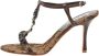 Dior Vintage Pre-owned Canvas sandals Brown Dames - Thumbnail 1