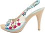 Dior Vintage Pre-owned Canvas sandals Multicolor Dames - Thumbnail 1