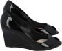 Dior Vintage Pre-owned Fabric flats Black Dames - Thumbnail 1