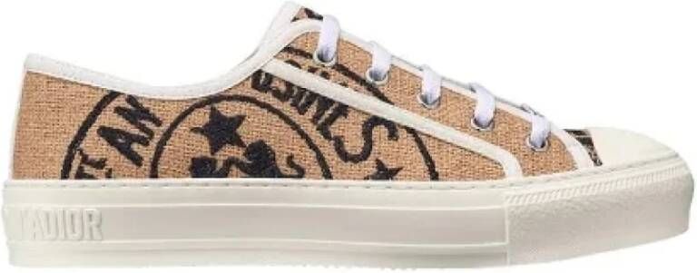 Dior Vintage Pre-owned Fabric sneakers Multicolor Dames