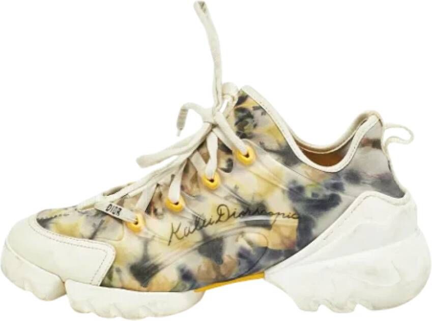 Dior Vintage Pre-owned Fabric sneakers Multicolor Dames