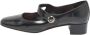 Dior Vintage Pre-owned Leather flats Black Dames - Thumbnail 1