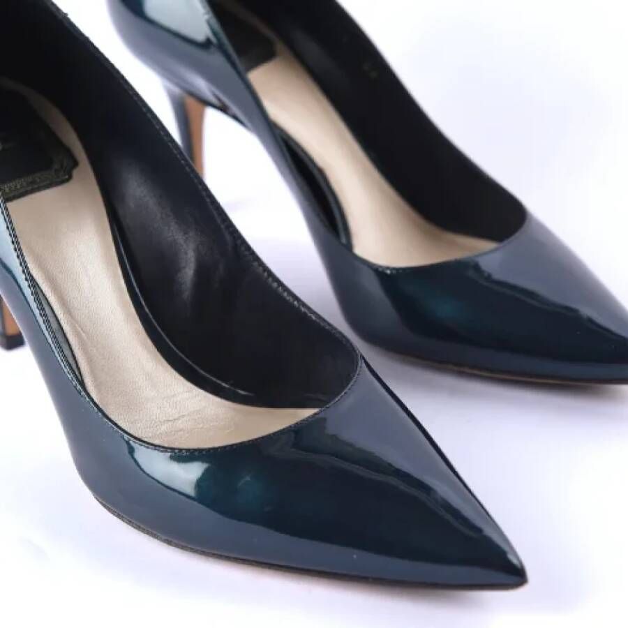 Dior Vintage Pre-owned Leather heels Black Dames