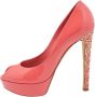 Dior Vintage Pre-owned Leather heels Pink Dames - Thumbnail 1