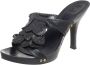 Dior Vintage Pre-owned Leather sandals Black Dames - Thumbnail 1