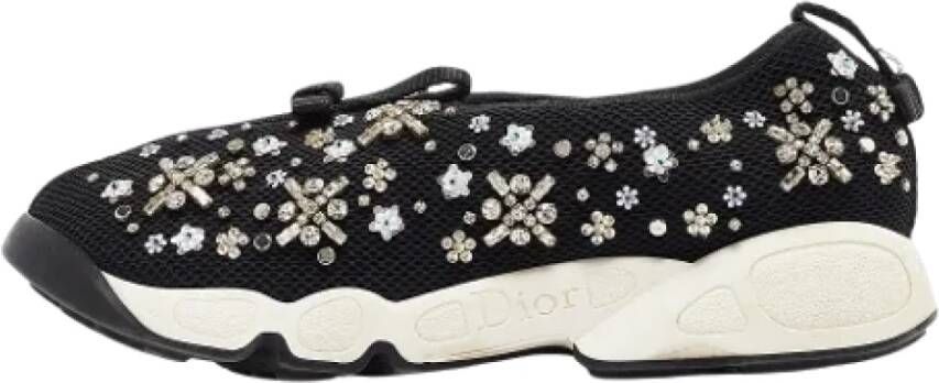 Dior Vintage Pre-owned Mesh sneakers Black Dames