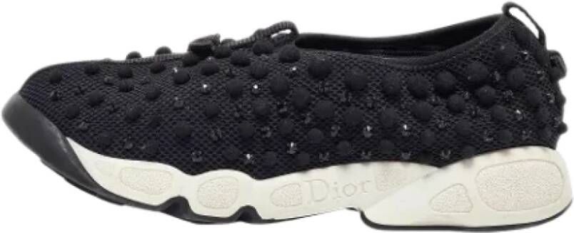 Dior Vintage Pre-owned Mesh sneakers Black Dames