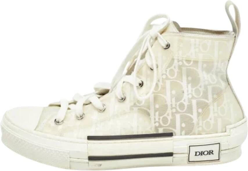 Dior Vintage Pre-owned Mesh sneakers White Dames