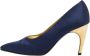 Dior Vintage Pre-owned Satin heels Blue Dames - Thumbnail 1