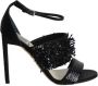 Dior Vintage Pre-owned Satin sandals Black Dames - Thumbnail 1