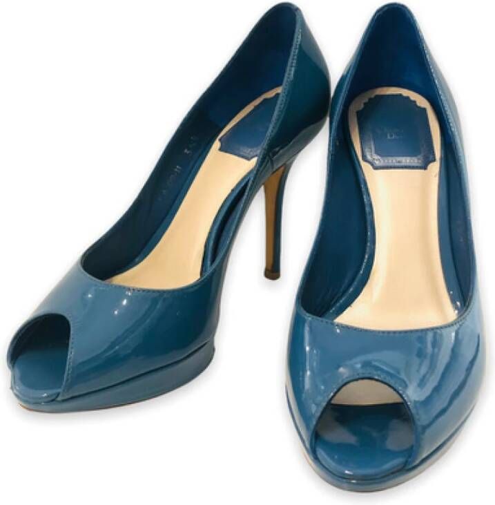 Dior Vintage Pre-owned Schoenen Blue Dames