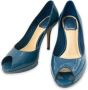 Dior Vintage Pre-owned Schoenen Blue Dames - Thumbnail 1