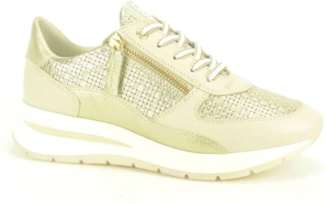 DL Sport Beige Goud Print Runner Beige Dames