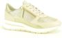 DL Sport Beige Goud Print Runner Beige Dames - Thumbnail 1