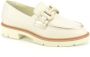 DL Sport Beige Platin Moccasin Loafers Vrouwen Beige Dames - Thumbnail 1