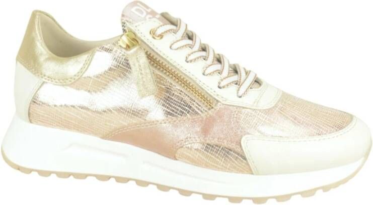 DL Sport Beige Platinum Print Runner Beige Dames