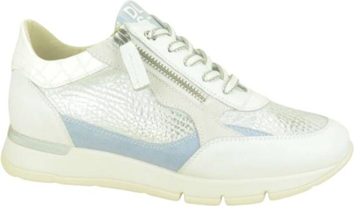 DL Sport Blauw en Zilver Runner White Dames