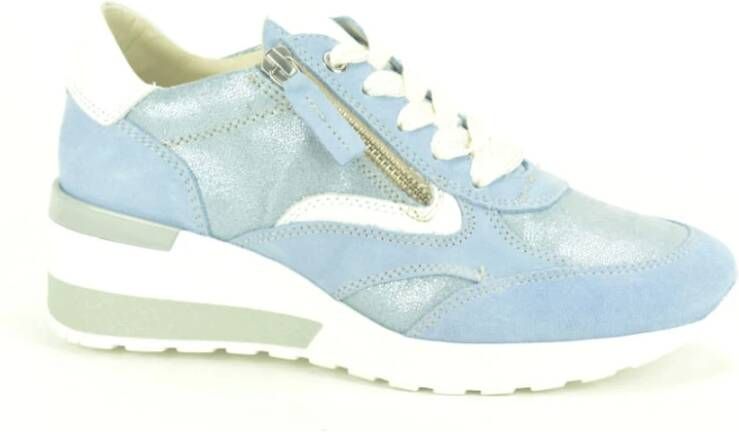 DL Sport Blauwe Runner Sneakers met Tiret Spiez Blue Dames