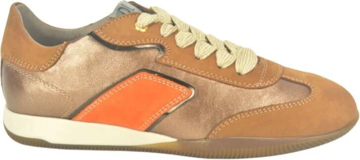 DL Sport Bronze Fijne Sneaker Brown Dames