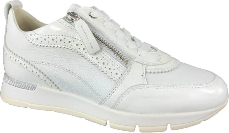 DL Sport Casual Sneaker Schoenen 6523 White Dames