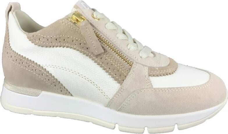 DL Sport Casual Sneaker Schoenen Beige Dames