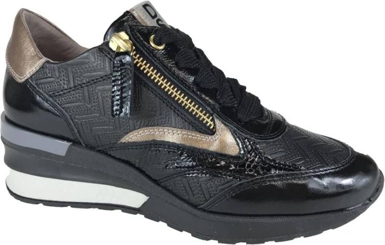 DL Sport Casual Sneaker Schoenen Black Dames