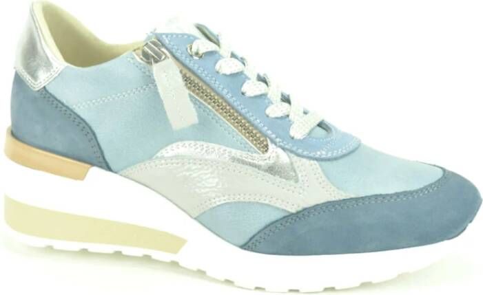 DL Sport Jeansblauwe Runner Sneakers Blue Dames