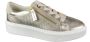 DL SPORT Lage Sneakers Dames 6207 Met Maat: 35 Materiaal: Leer Kleur: Zilver - Thumbnail 2