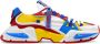 Dolce & Gabbana Multicolor Sneakers Vetersluiting Ronde Neus Multicolor Dames - Thumbnail 2