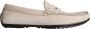 Dolce & Gabbana Beige Lederen Slip Mocassin Loafers Schoenen Beige Heren - Thumbnail 1