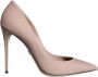 Dolce & Gabbana Beige Leren Stiletto Pumps Schoenen Beige Dames - Thumbnail 1